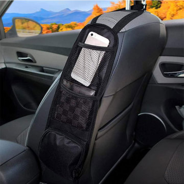 Car Seat Side Organizer: Storage Bag for Phones and Drinks
