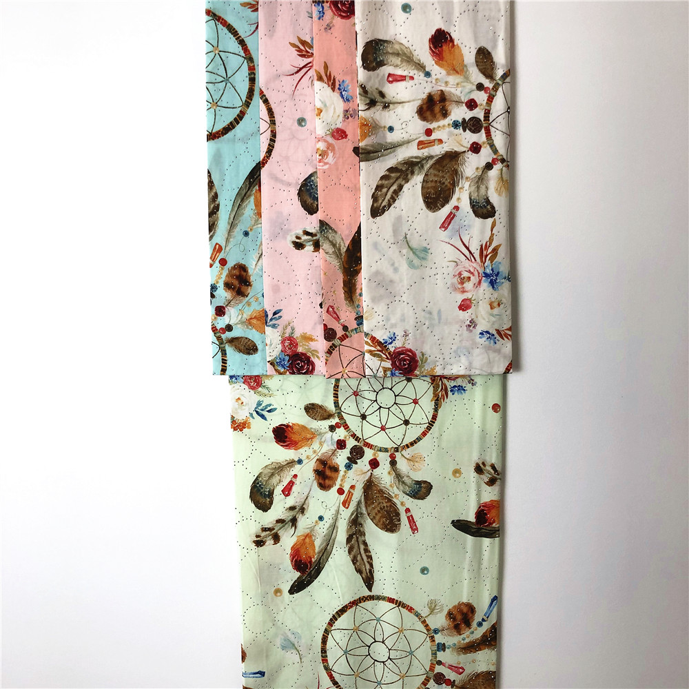 Rayon 45s Semi Digital Printed Pattern Stone