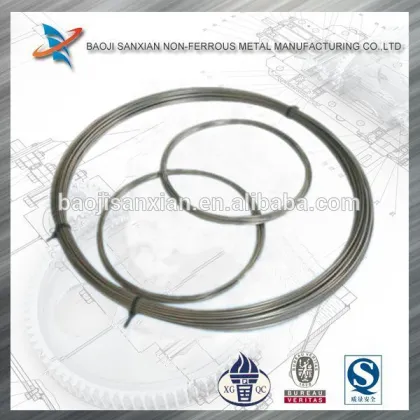 Titanium Wire, CP & alloys