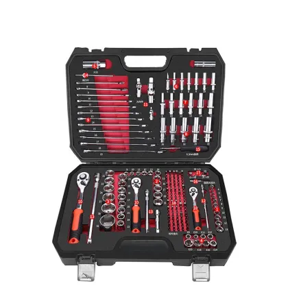Conjunto De Ferramentas Manual Conjunto De Ferramentas De Chave Inglesa" can be simplified and translated to English as "Manual Tool Set English Key Socket Set". 

A suitable title for a search engine could be:

"English Key Socket Manual Tool Set" 

This