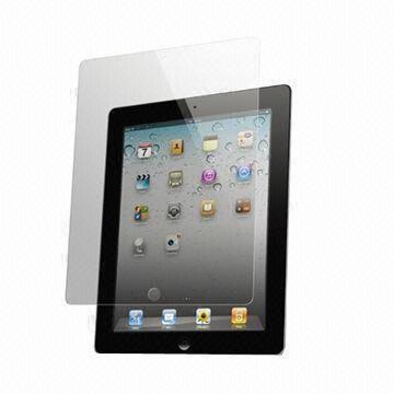 Clear Screen Protector, Suitable for iPad, Made of Transparent PET Material