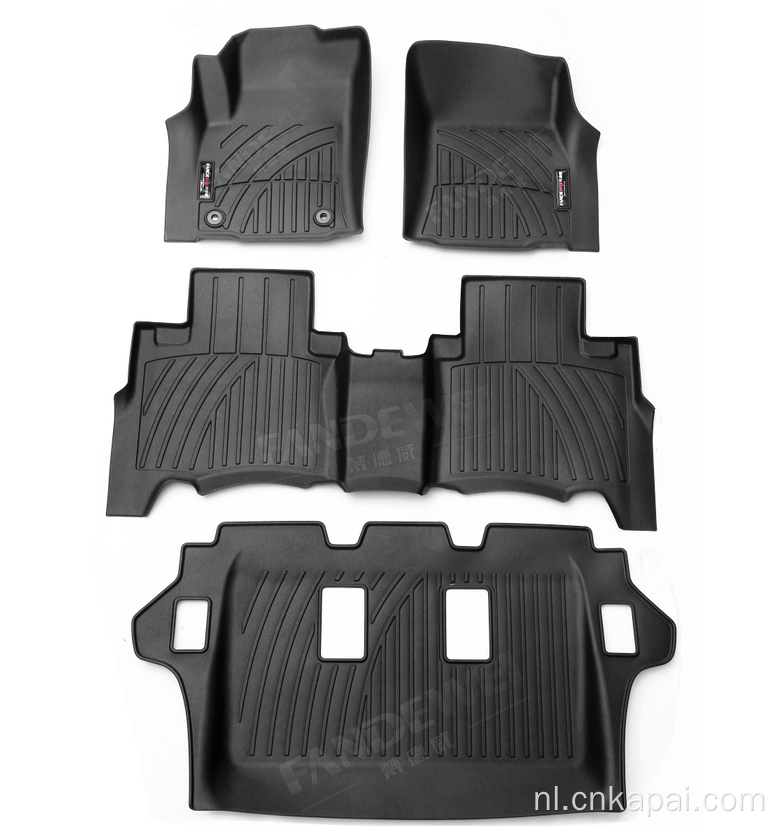 3D rubberen auto tapijten voor Toyota Fortuner
