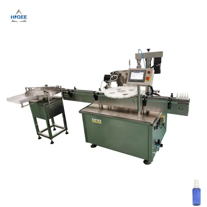 Auto Body Spray Bottling Machine PET Body Spray Filling Machine