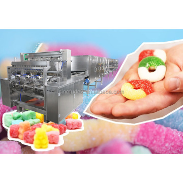 Full-Automatic Gummy Bear Machine: Health-Pectin Jelly Candy Production Solution