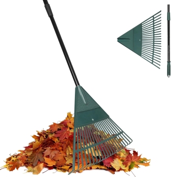 Anpassningsbara 30 Tines Leaf Rake för trädgårdsskötsel - Bärbar fabriksförsäljning