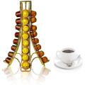 32 PCS Golden Coffee Capsule porteuse