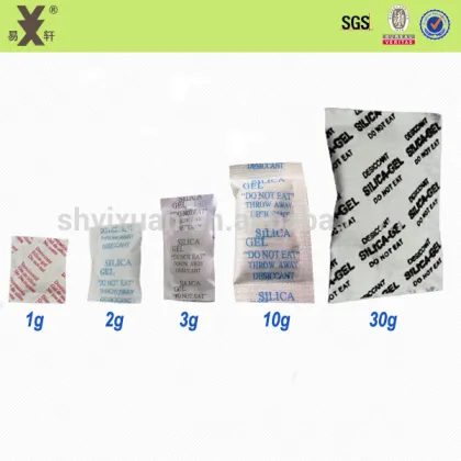 Super Dry Silica Gel Absorbent Dehumidifier Packet