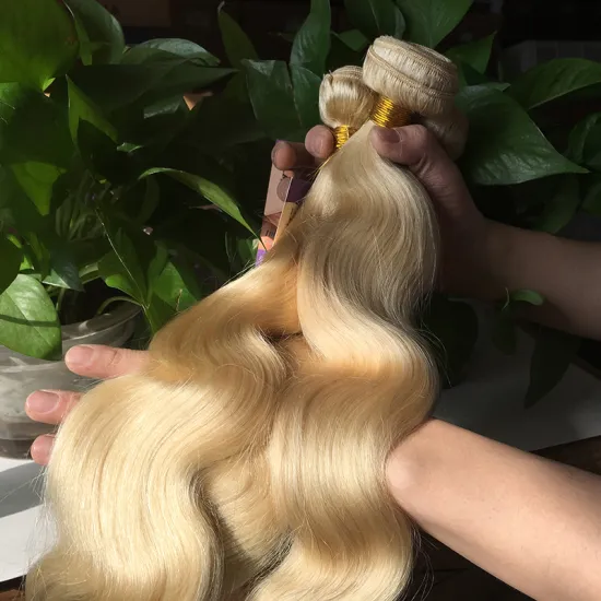 Blond Cuticle Aligned Raw 613 Virgin Hair Bundles Wholesale Bundle Virgin Hair Vendor