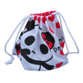 Cotton panda bag with cotton rope