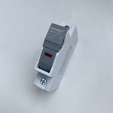 New Design TUV CE 10x38mm DC 1000V Solar PV Fuse Holder with LED Light