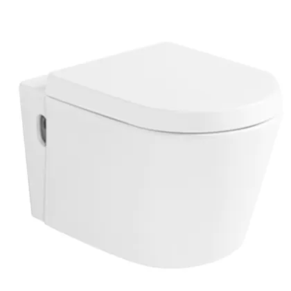 Modern European Design Ceramic White Hotel Room Toilet