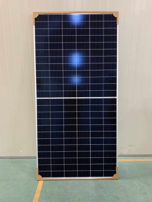 Panel solar monocrystalline 550W untuk sistem panel kuasa