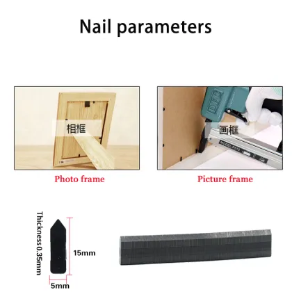 Photo Frame Hardware: Back Plate and Nail Gun Tools