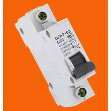Однофазный миниатюрный автоматический выключатель MCB