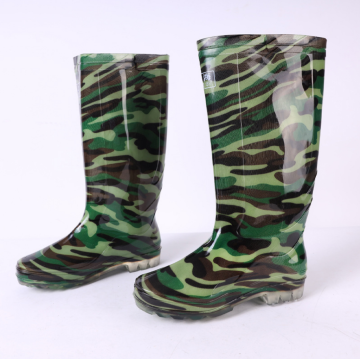 Men's Camouflage Rain Shoes - Wholesale Waterproof Fishing PVC Industrial Boots