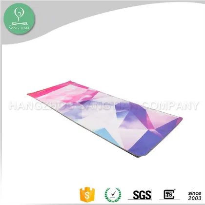 2016 microfiber yoga towel grips, hot yoga towel