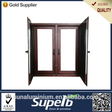 2015 hot sale Aluminium door sliding wood close door