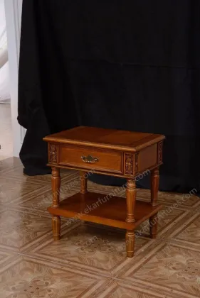 Wooden bedroom furniture bedside table