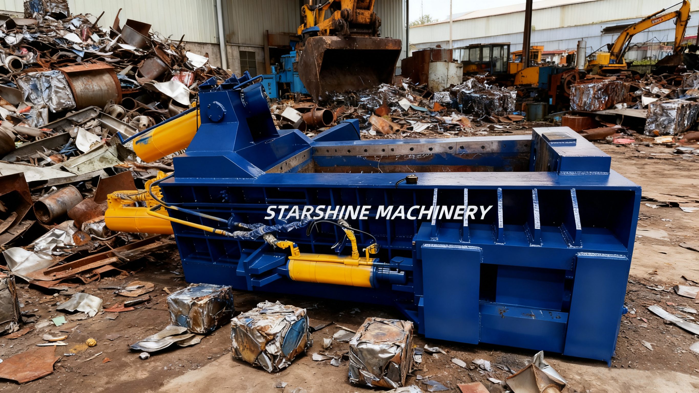 Steel Compactor Hydraulic Sheet Metal Press S