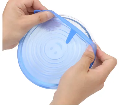 Flexible Silicone Lids for Fresh Food Preservation