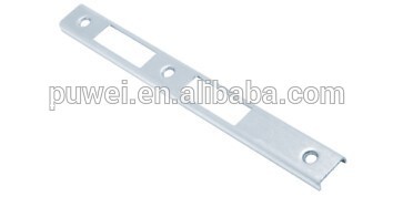 China Doors and Windows Aluminum Hardware Window and Door Locking Plate Security Door Lock Latch Plate Lock Cover Plate