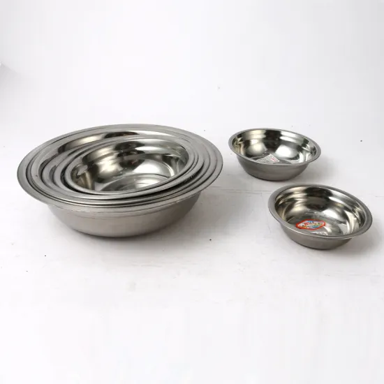 Wholesale Stainless Steel Regular Mixing Bowl