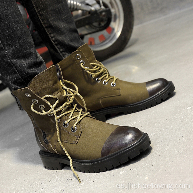 Botas de combate militares impermeables para hombre