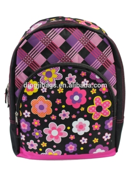 Beautiful Flower Print Backpack for Girl Kids
