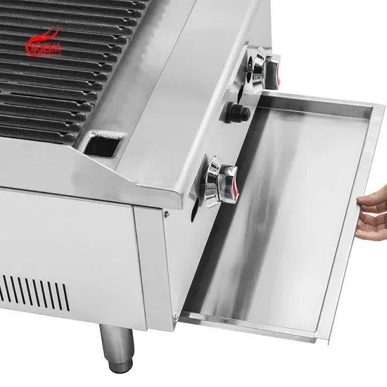 24 Inch Commercial Gas Radiant Char Broiler Grill