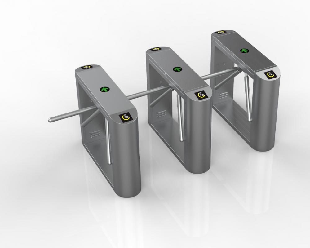 Dustproof Semi-Auto Drop Arm Tripod Turnstile