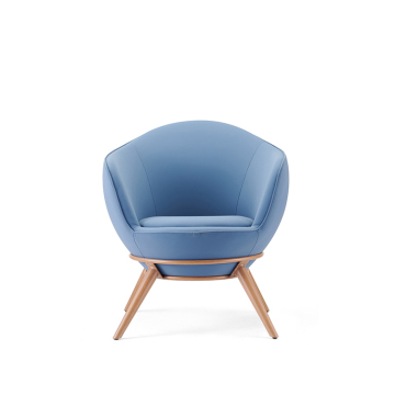 Modern Relaxing Fabric Single Seater Sofa Chair for Living Room Leisure