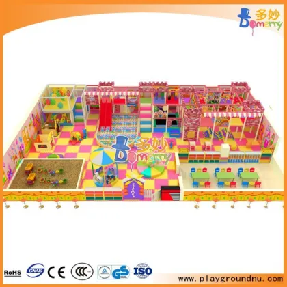 Commercial amusement park indoor soft playground Equipment