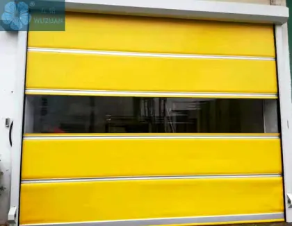 PVC fast rolling shutter door customization