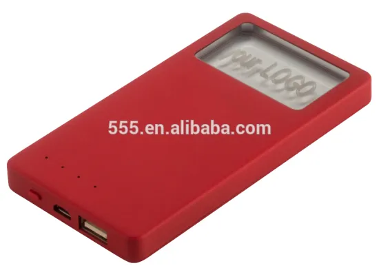 Mini cute slim power bank 5000mah