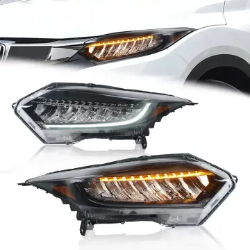LED Headlamp HRV HR-V for Vezel (2015-2020) - Black Housing