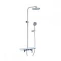Sliver SS304 Shower Set with Thermostatic Faucet Mixer