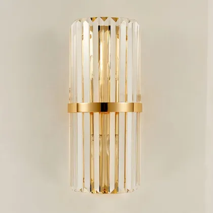European Luxury Crystal Wall Lights for Home Decor