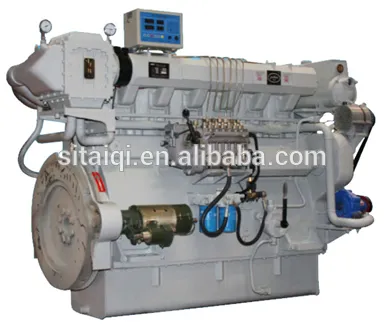 Chinese zibo zichai Z6150 series marine diesel engine for sale