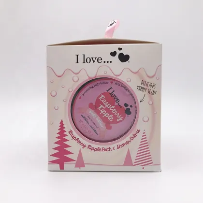 Mini 100ml raspberry ripple bath shower cream 50ml