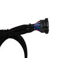 OBD-Y-Kabel mit 20AWG-Nylonschlauch, 1 m