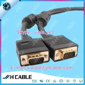 hot sale 15 pin male to male vga to vga cable