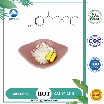 High Purity 99% Larocaine Powder CAS 94-15-5