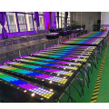 12 stücke warm weiß + 120 stücke rgb led pixel bar