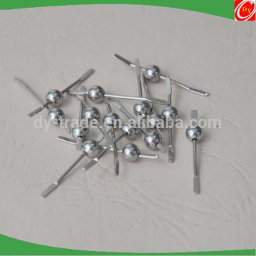 Custom Drilled Hole Solid Steel Ball with Steel Rod