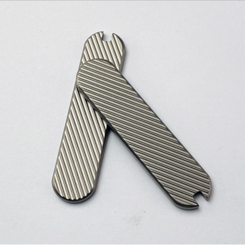 Swiss Army Titanium Knife Scales