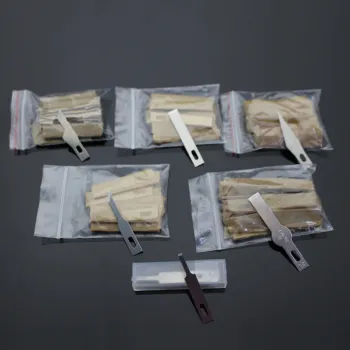 10PCS BSD Glue Removal Stainless Steel Blade Knife