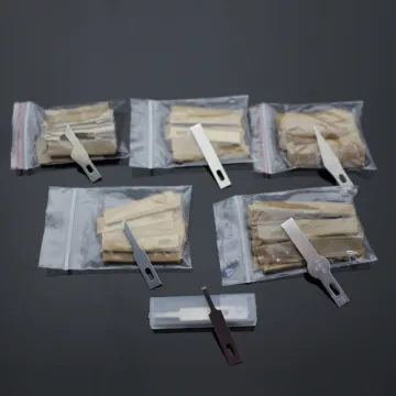 10PCS BSD Glue Removal Stainless Steel Blade Knife