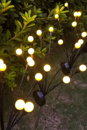 Outdoor Decor Waterproof Solar Lights for Garden, Patio, and Balcony