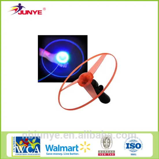 Pull String Luminous UFO Frisbee