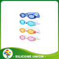 Ζεστό Πώληση πολύχρωμα μωρό αδιάβροχο σιλικόνης κολύμβησης γυαλιά